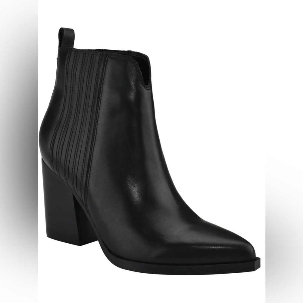 Marc Fisher Maree Ankle Bootie Black